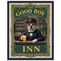 Pub Sign Good Boy Inn Framed Print Wall Art Ready to Hang UK — Framed Art Print | Wild Thread Co UK