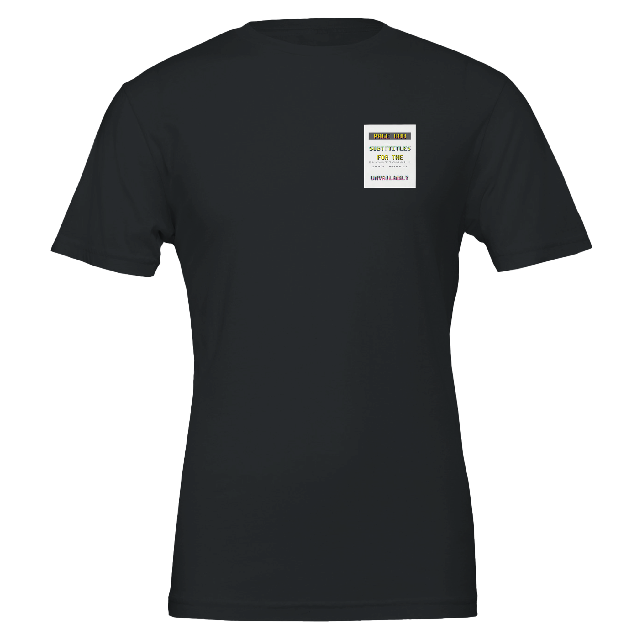 Ceefax Teletext Nostalgia T-Shirt Unisex Cotton Tee UK — T-Shirt | Wild Thread Co UK