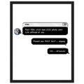 Msn Messenger Nostalgia Framed Print Wall Art Ready to Hang UK — Framed Art Print | Wild Thread Co UK