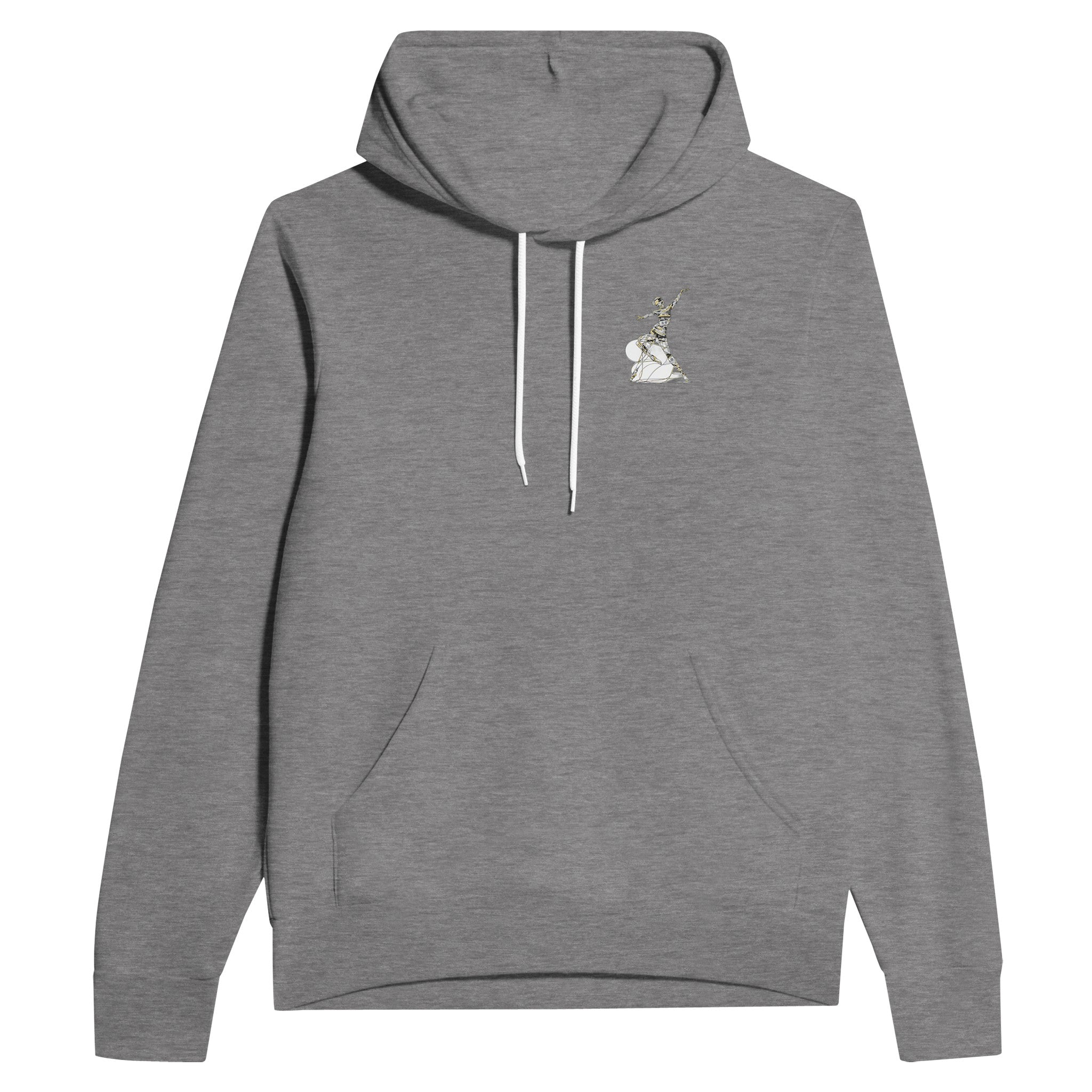 Cassette Tape Dancer Hoodie Pullover Unisex Cotton UK Hoodie — detail view | Wild Thread Co