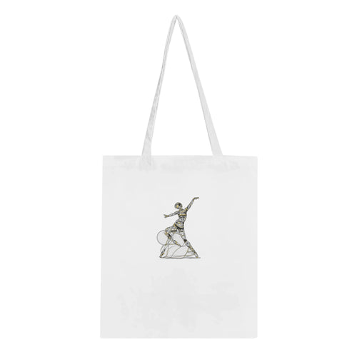 Cassette Tape Dancer Cotton Shopper UK — Tote Bag | Wild Thread Co UK