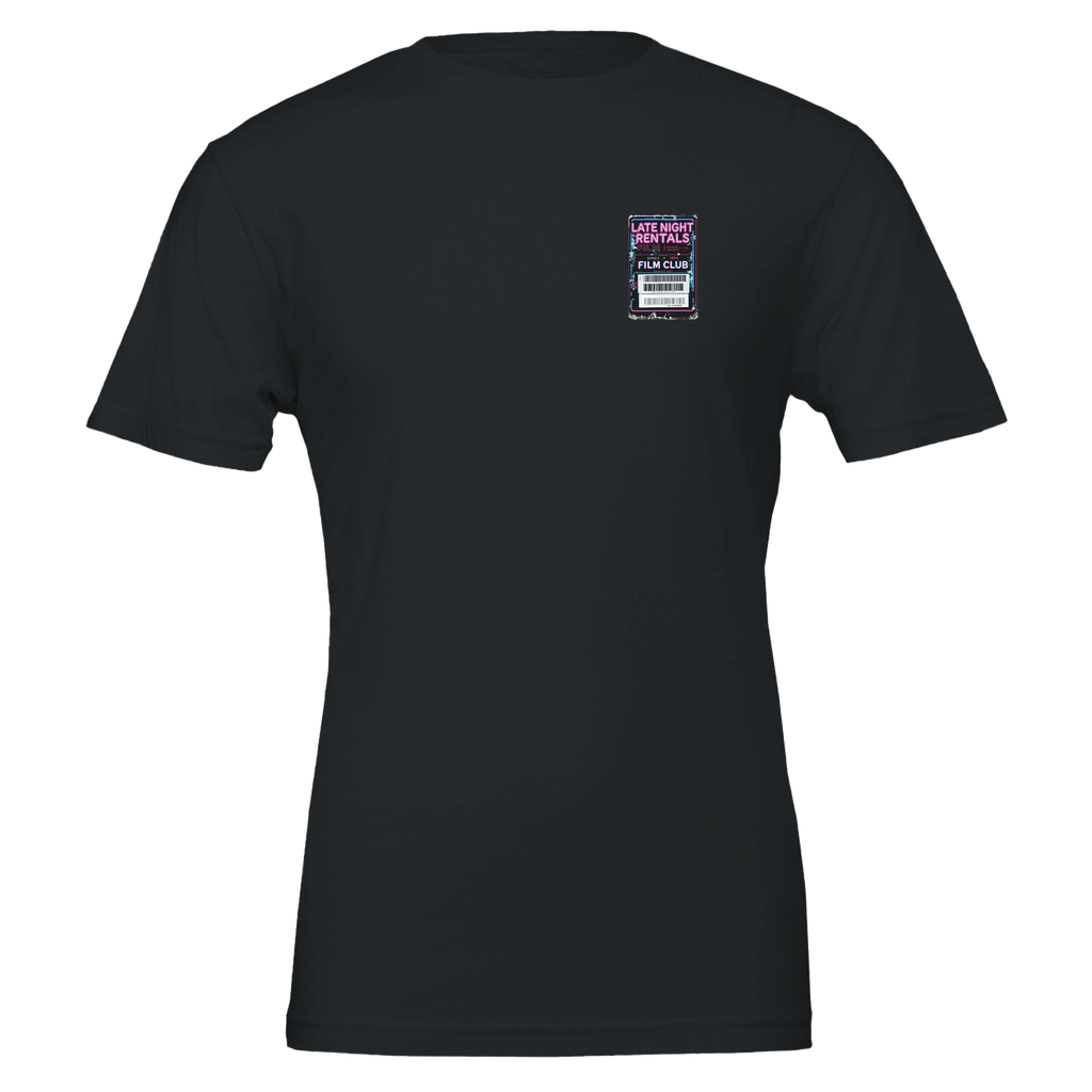 Video Shop Membership Card T-Shirt Unisex Cotton Tee UK T-Shirt — detail view | Wild Thread Co