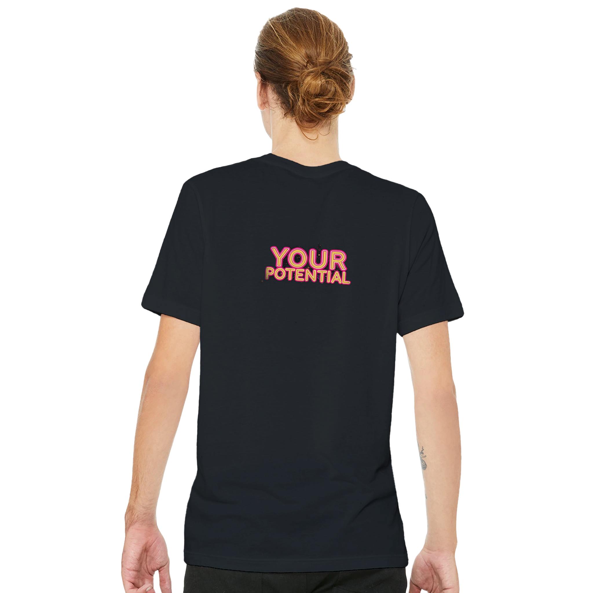 Rave Flyer Motivation T-Shirt Unisex Cotton Tee UK T-Shirt — detail view | Wild Thread Co