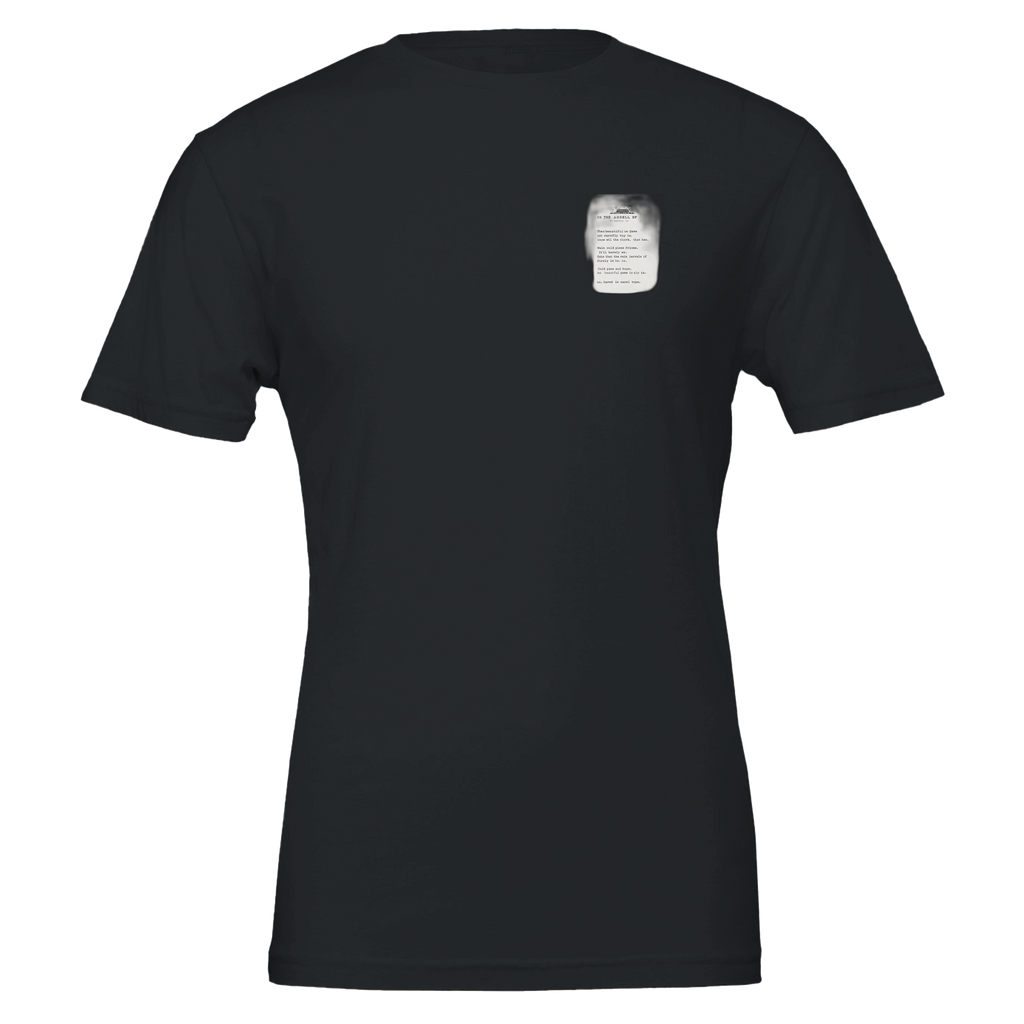 Football Terrace Poem T-Shirt Unisex Cotton Tee UK T-Shirt — detail view | Wild Thread Co