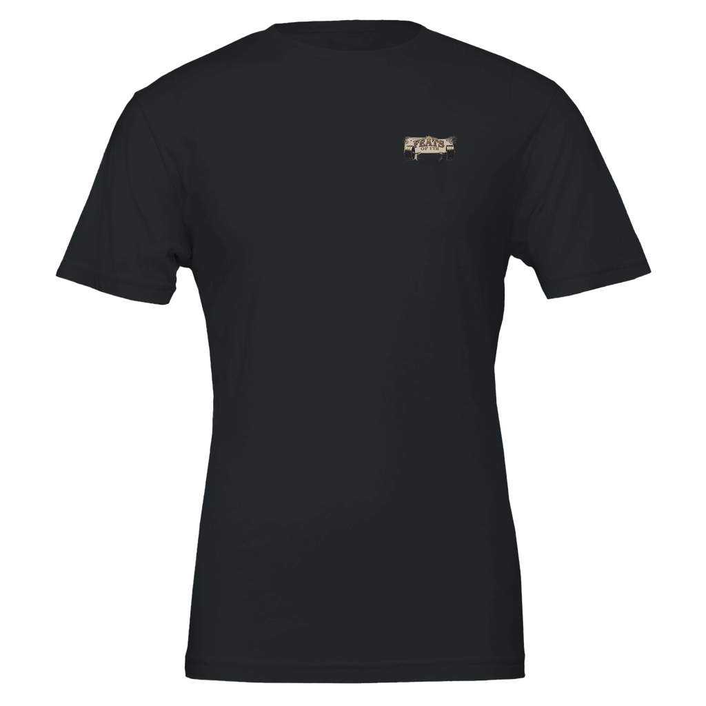 Victorian Circus Strongman T-Shirt Unisex Cotton Tee UK T-Shirt — detail view | Wild Thread Co