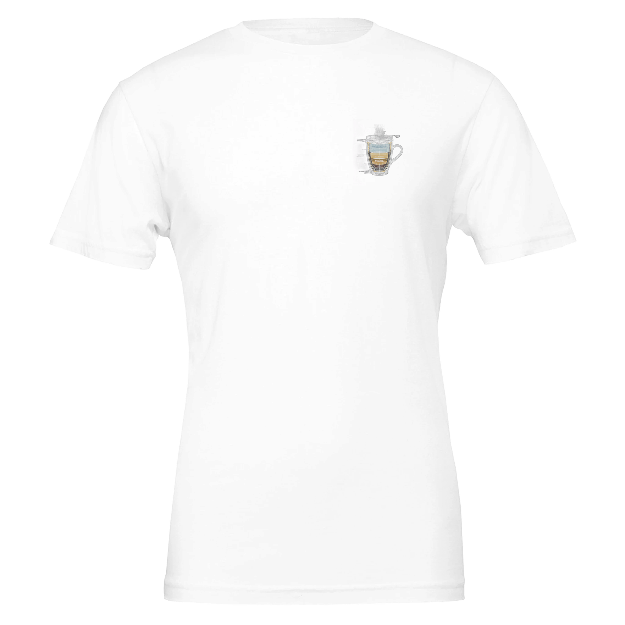 Tea Engineering Cross-section T-Shirt Unisex Cotton Tee UK T-Shirt — detail view | Wild Thread Co