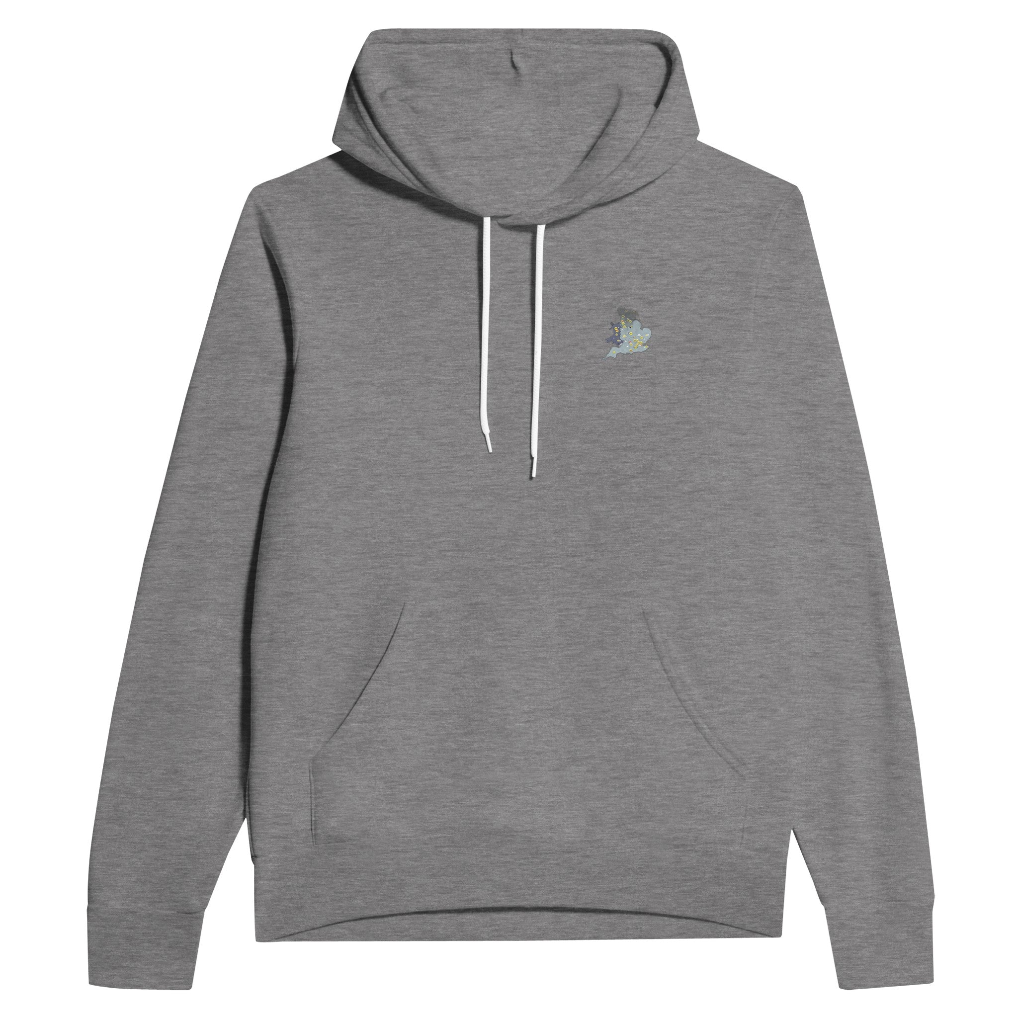 Weather Emotional Forecast Hoodie Pullover Unisex Cotton UK Hoodie — detail view | Wild Thread Co