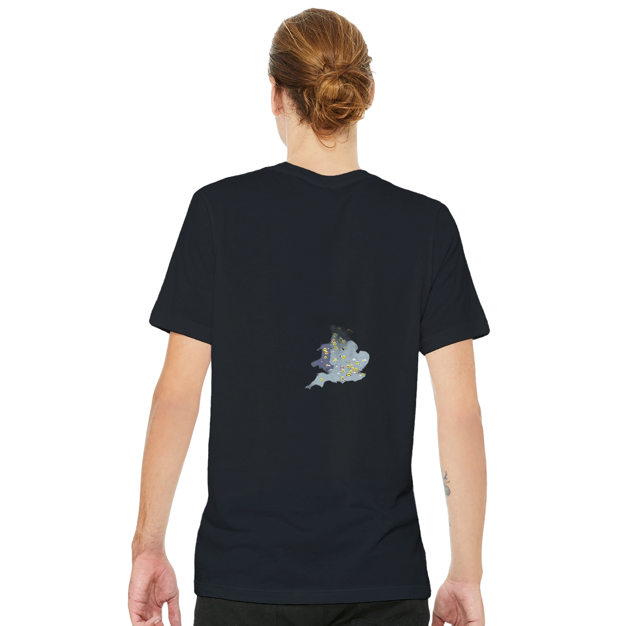 Weather Emotional Forecast T-Shirt Unisex Cotton Tee UK T-Shirt — detail view | Wild Thread Co
