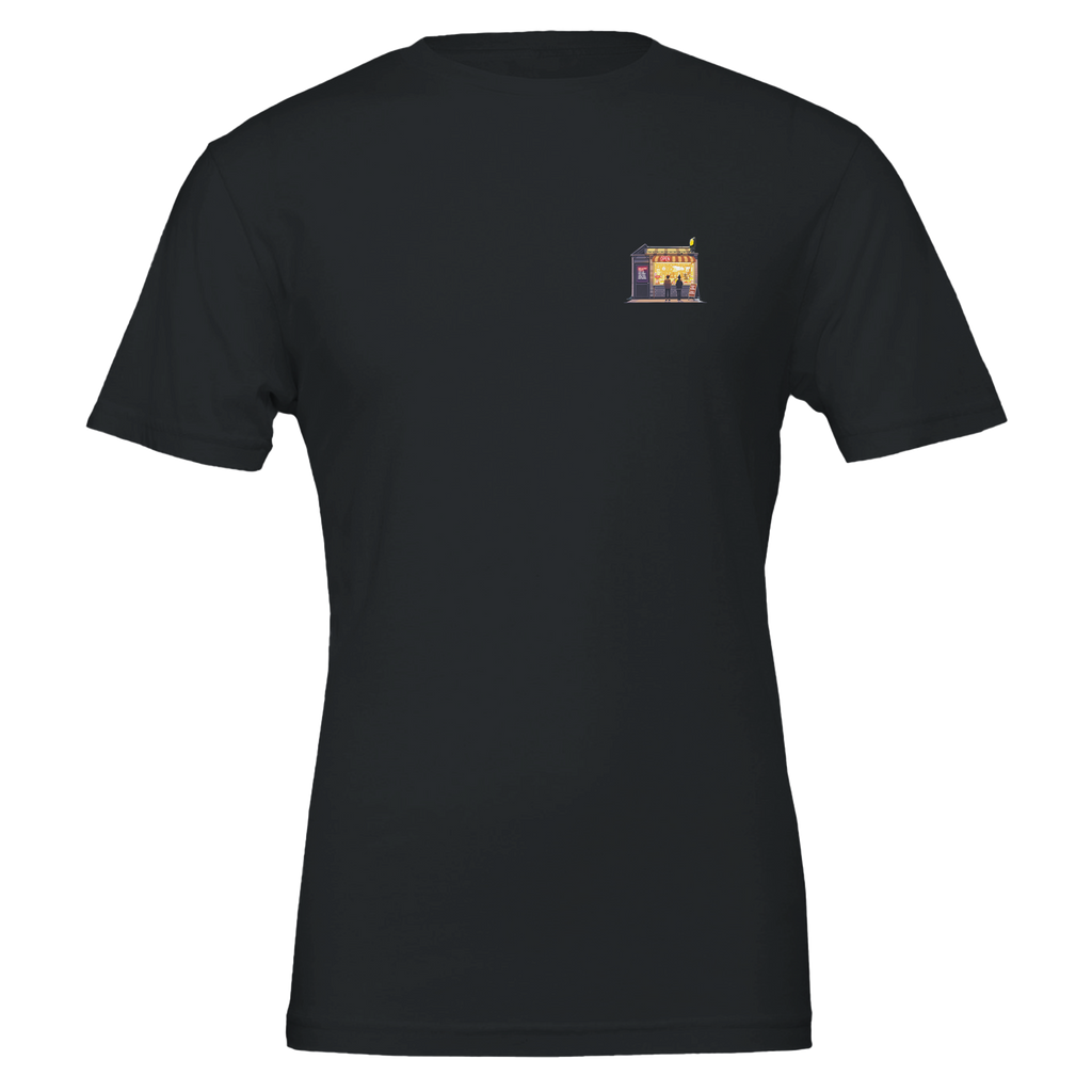 Chip Shop Night Neon T-Shirt Unisex Cotton Tee UK — T-Shirt | Wild Thread Co UK