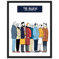 Queue As Institution Wall Art Ready to Hang UK Framed Print Ha — Framed Art Print | Wild Thread Co UK