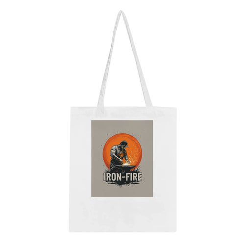 Blacksmith Forge Sparks Cotton Shopper UK Tote Bag UK Gift — Tote Bag | Wild Thread Co UK
