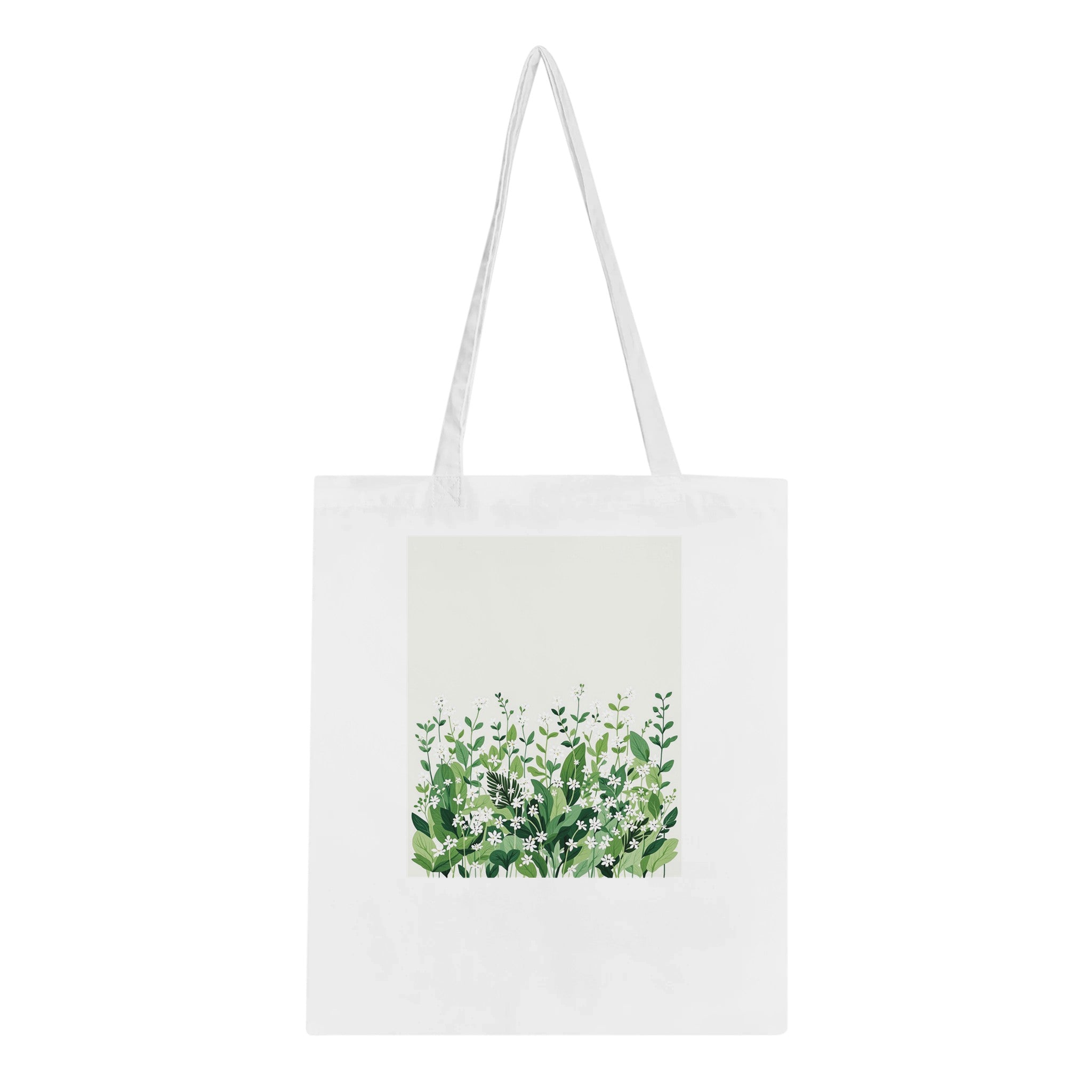 Wild Garlic Spring Woodland Cotton Shopper UK Tote Bag UK Gift — Tote Bag | Wild Thread Co UK