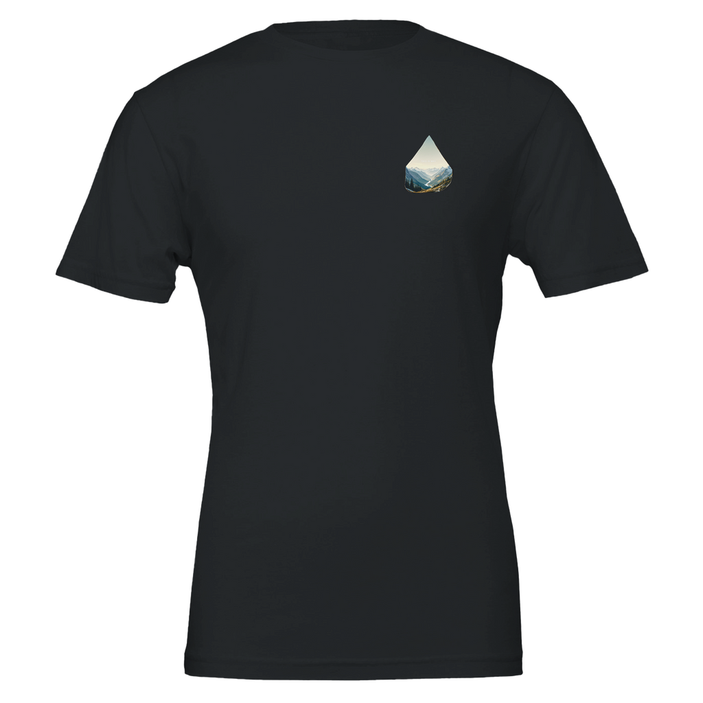 Tent Doorway Mountain Morning T-Shirt Unisex Cotton Tee UK — T-Shirt | Wild Thread Co UK