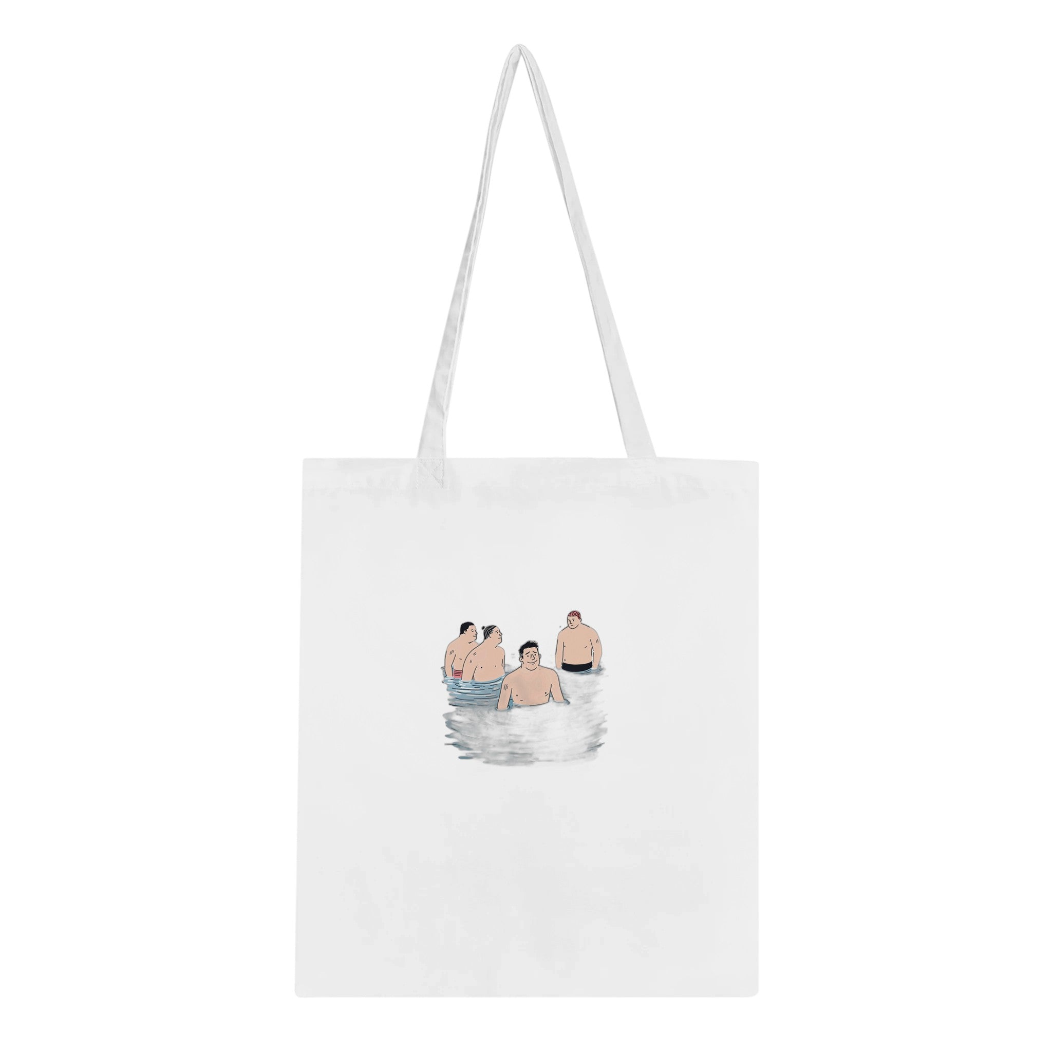 Cold Water Swim Group January Cotton Shopper UK — Tote Bag | Wild Thread Co UK