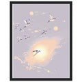 Swift Summer Evening Sky Framed Print Wall Art Ready to Hang UK — Framed Art Print | Wild Thread Co UK
