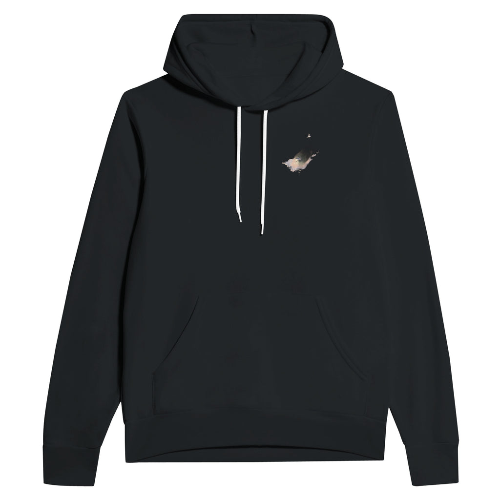 Swift Summer Evening Sky Hoodie Pullover Unisex Cotton UK Hoodie — detail view | Wild Thread Co