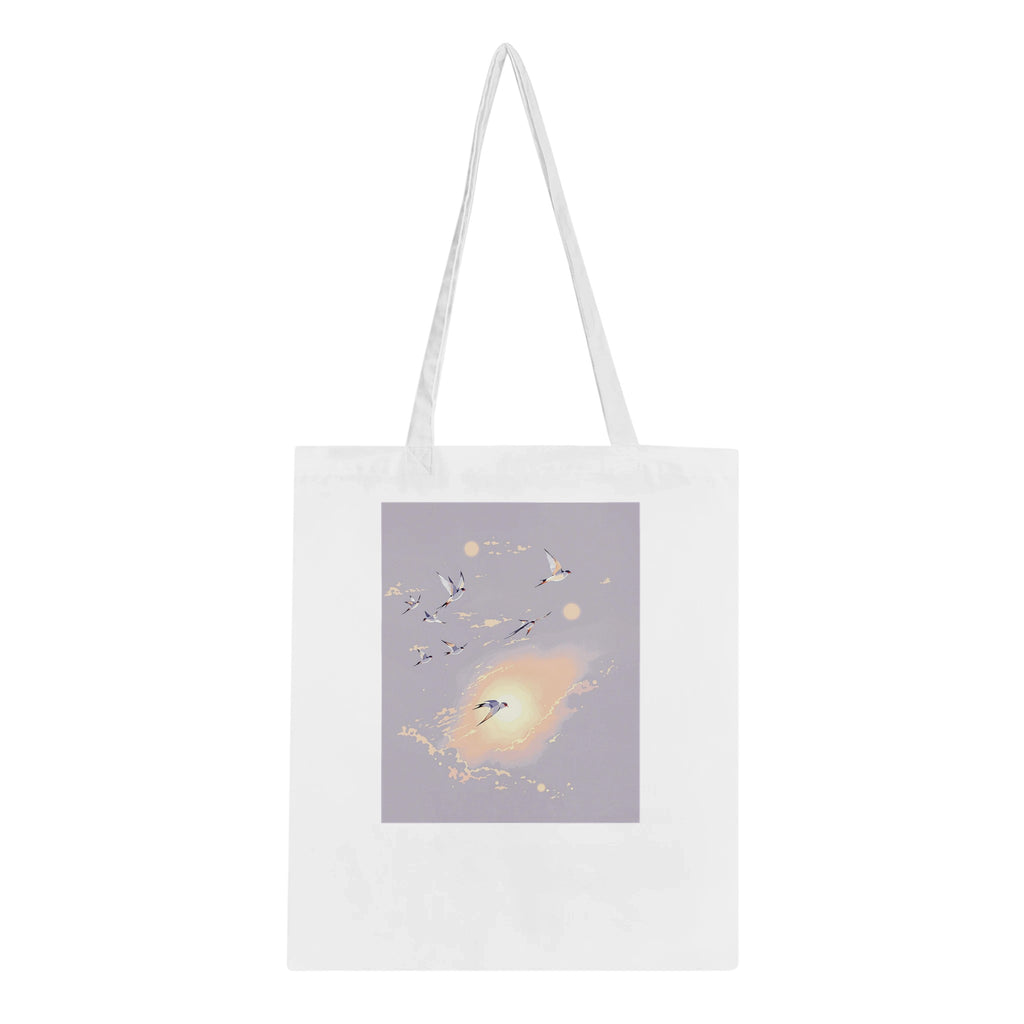 Swift Summer Evening Sky Cotton Shopper UK Tote Bag UK Gift — Tote Bag | Wild Thread Co UK