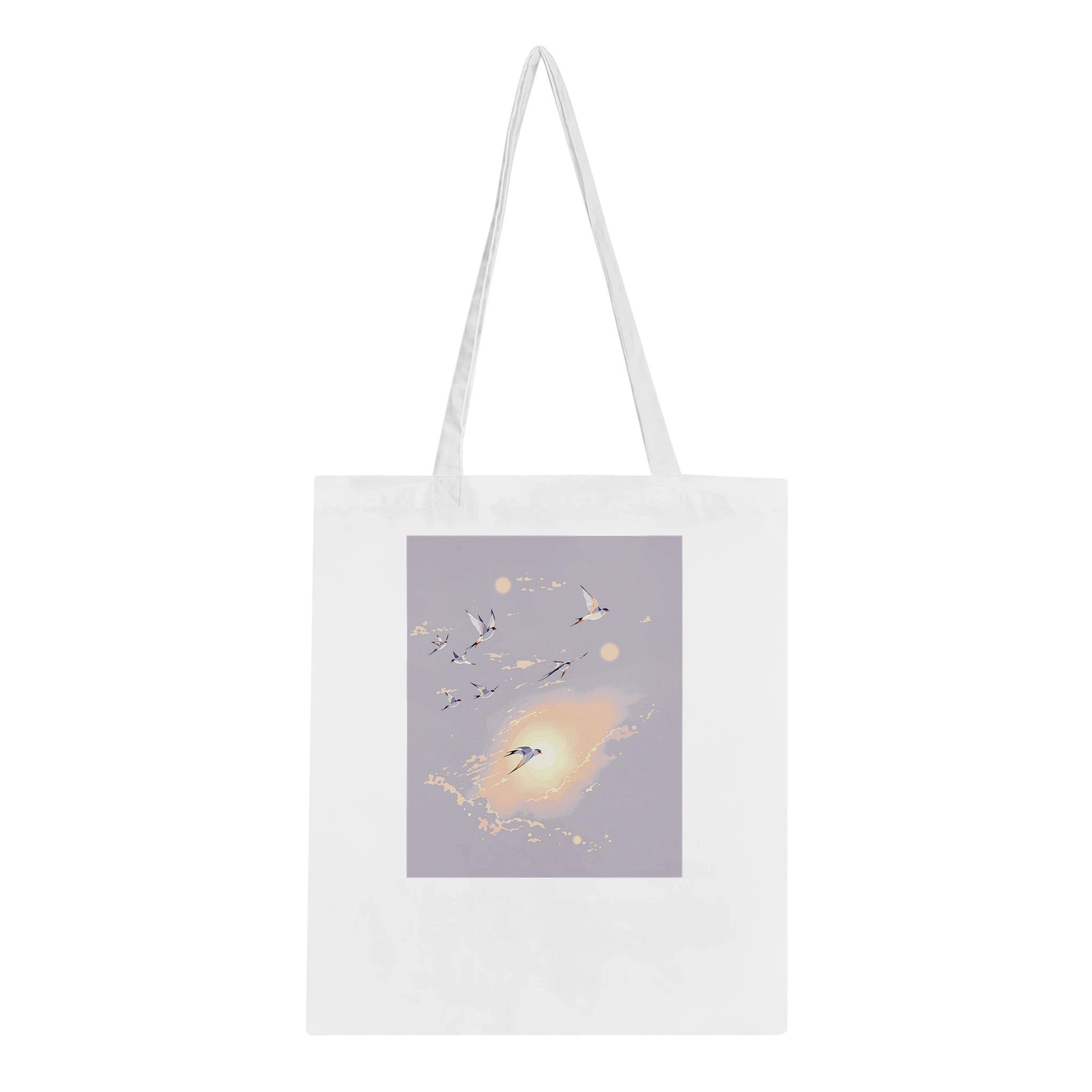 Swift Summer Evening Sky Cotton Shopper UK Tote Bag UK Gift — Tote Bag | Wild Thread Co UK
