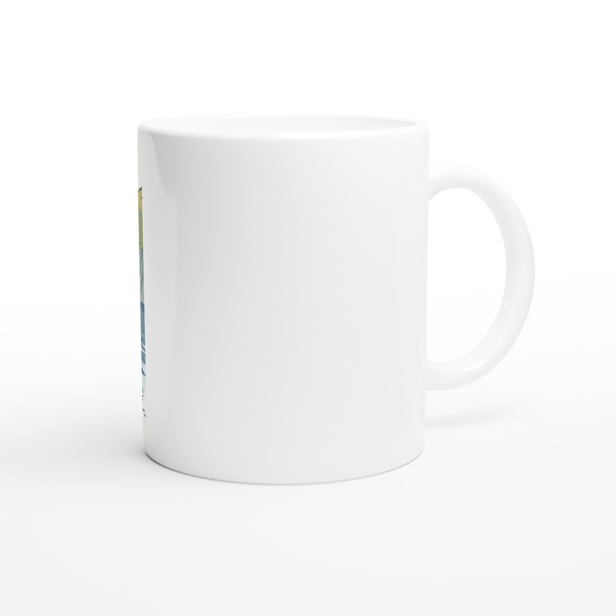 Viking Longship Coffee Tea Ceramic 11oz Mug UK Gift Mug — detail view | Wild Thread Co