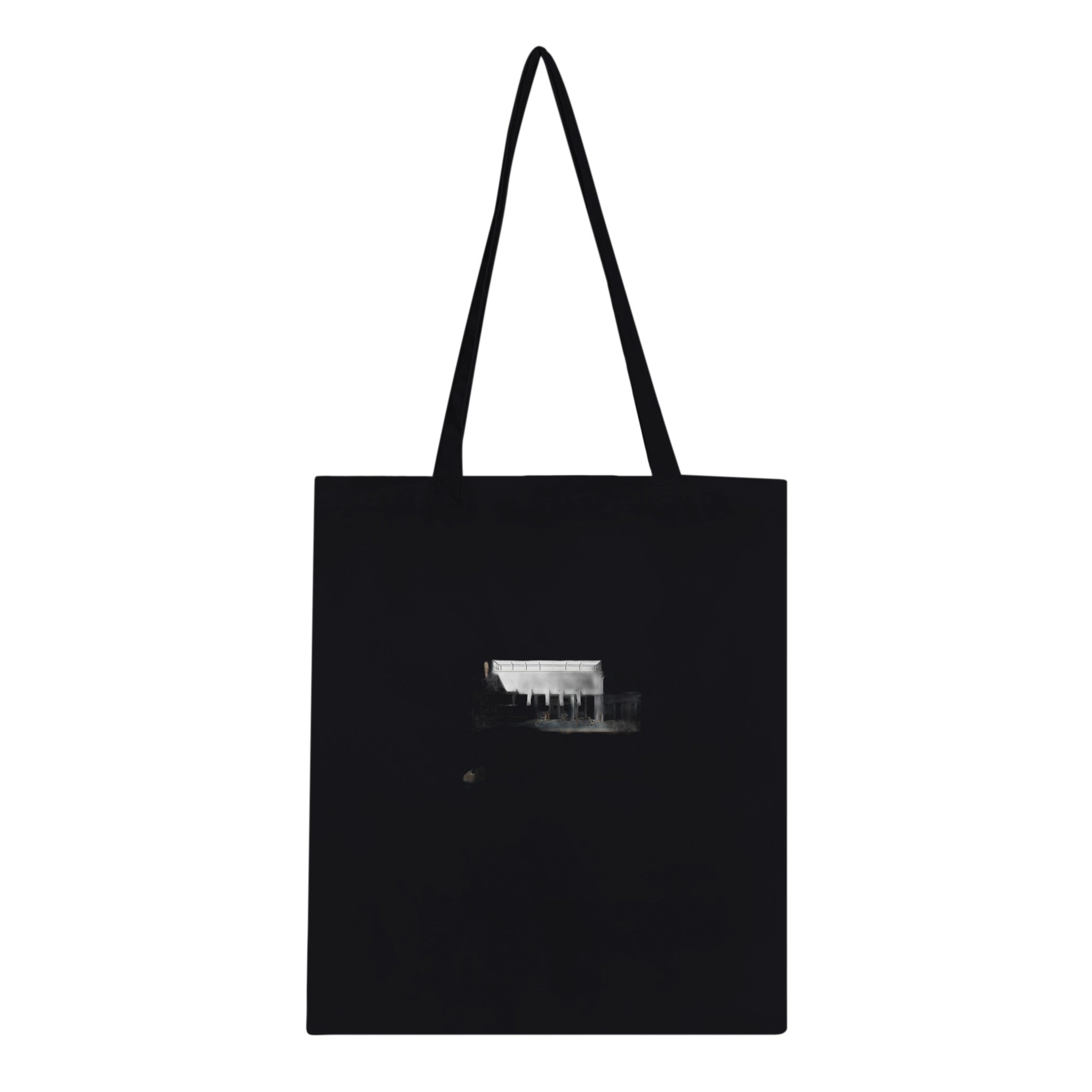 Art Deco Outdoor Lido Pool Cotton Shopper UK Tote Bag UK Gift Tote Bag — detail view | Wild Thread Co