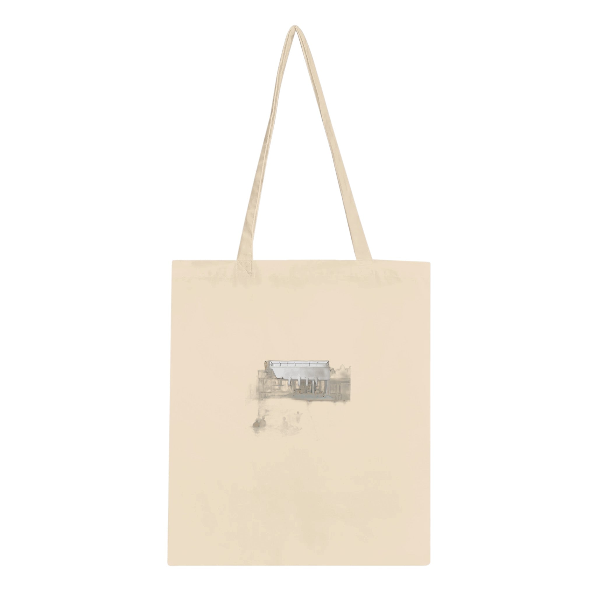 Art Deco Outdoor Lido Pool Cotton Shopper UK Tote Bag UK Gift Tote Bag — detail view | Wild Thread Co