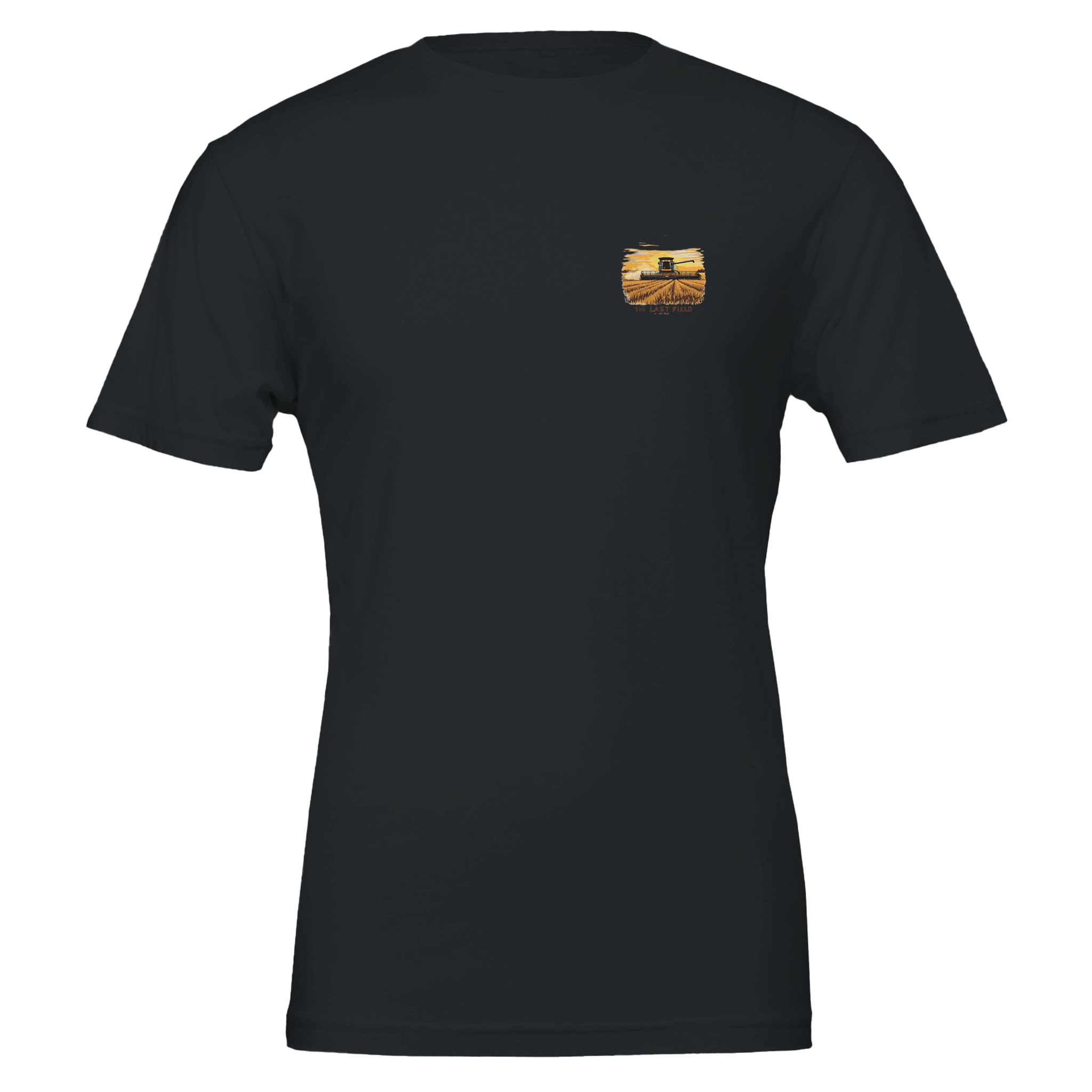 Combine Harvester Dusk Final Field T-Shirt Unisex Cotton Tee UK — T-Shirt | Wild Thread Co UK