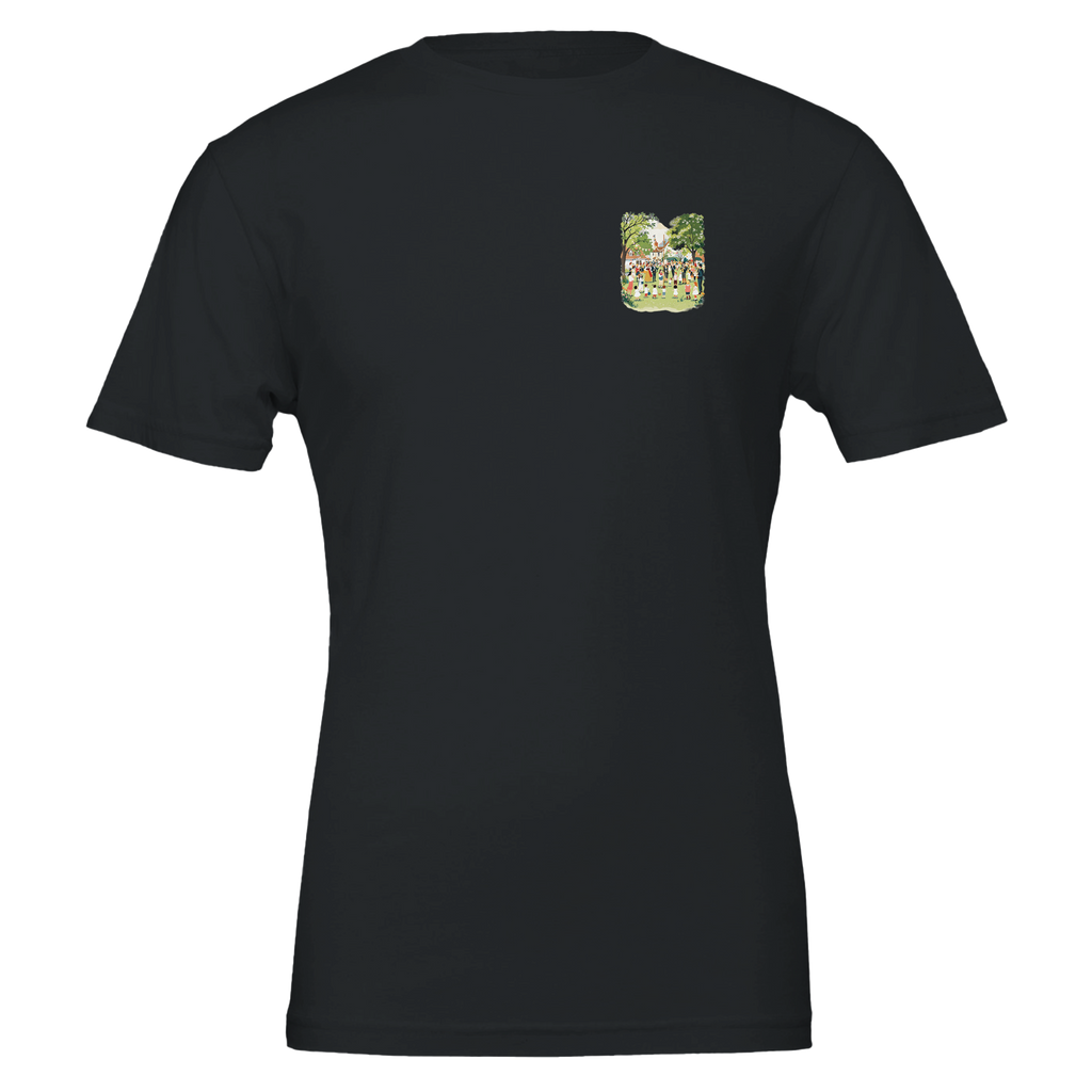 May Day Maypole Folk Tradition T-Shirt Unisex Cotton Tee UK T-Shirt — detail view | Wild Thread Co