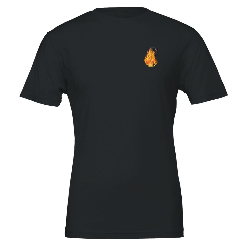 Bonfire Night Village Fire T-Shirt Unisex Cotton Tee UK — T-Shirt | Wild Thread Co UK