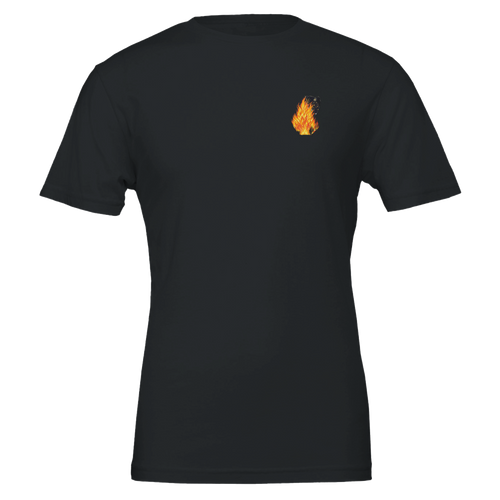 Bonfire Night Village Fire T-Shirt Unisex Cotton Tee UK — T-Shirt | Wild Thread Co UK