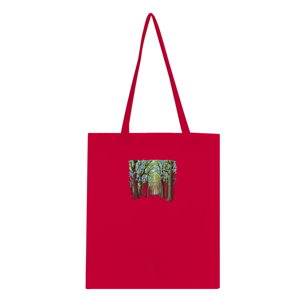 Bluebell Wood Ancient Oak Cotton Shopper UK Tote Bag UK Gift Tote Bag — detail view | Wild Thread Co