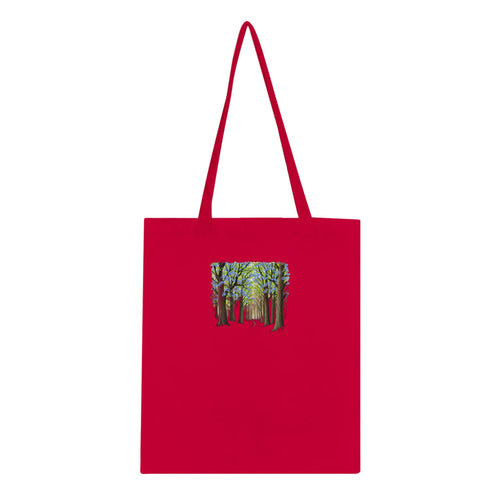 Bluebell Wood Ancient Oak Cotton Shopper UK Tote Bag UK Gift Tote Bag — detail view | Wild Thread Co