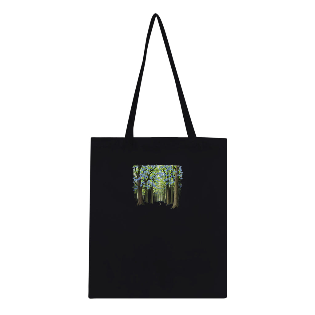 Bluebell Wood Ancient Oak Cotton Shopper UK Tote Bag UK Gift Tote Bag — detail view | Wild Thread Co