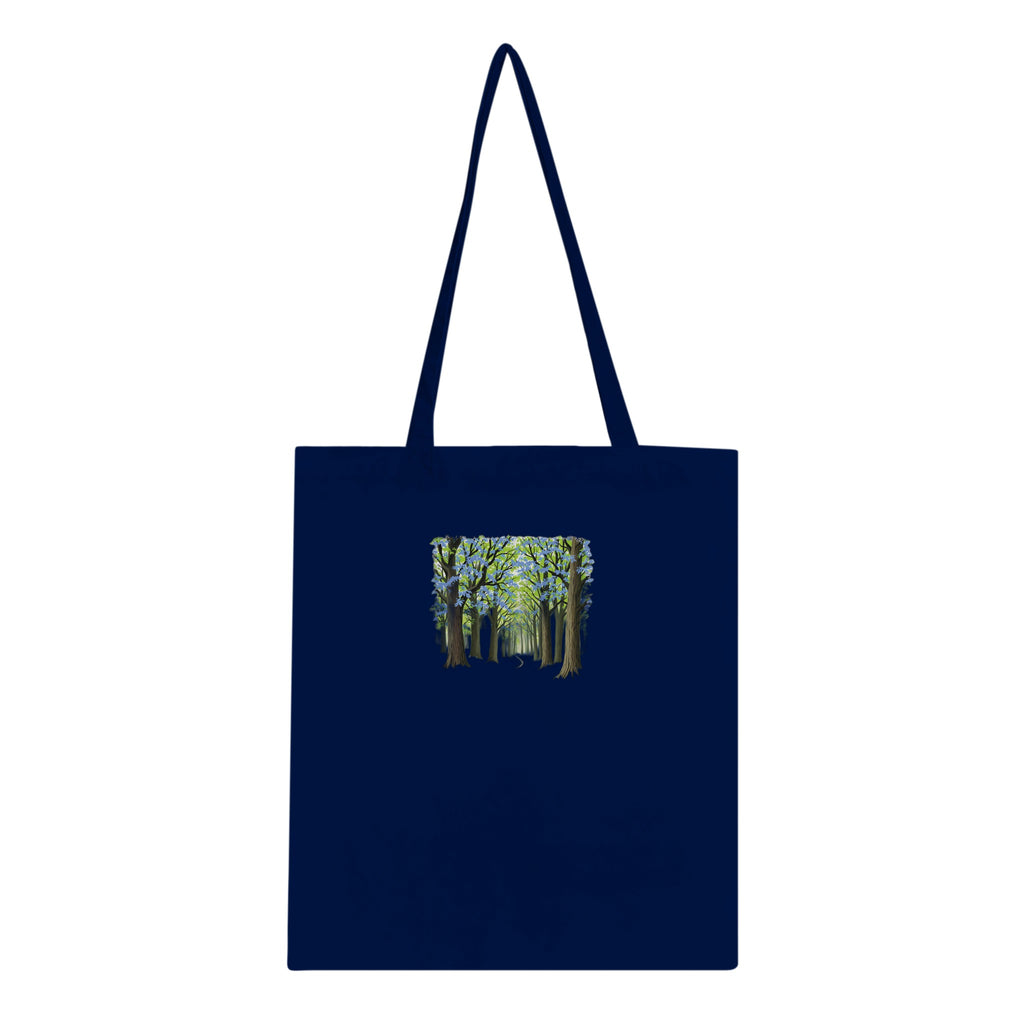 Bluebell Wood Ancient Oak Cotton Shopper UK Tote Bag UK Gift Tote Bag — detail view | Wild Thread Co