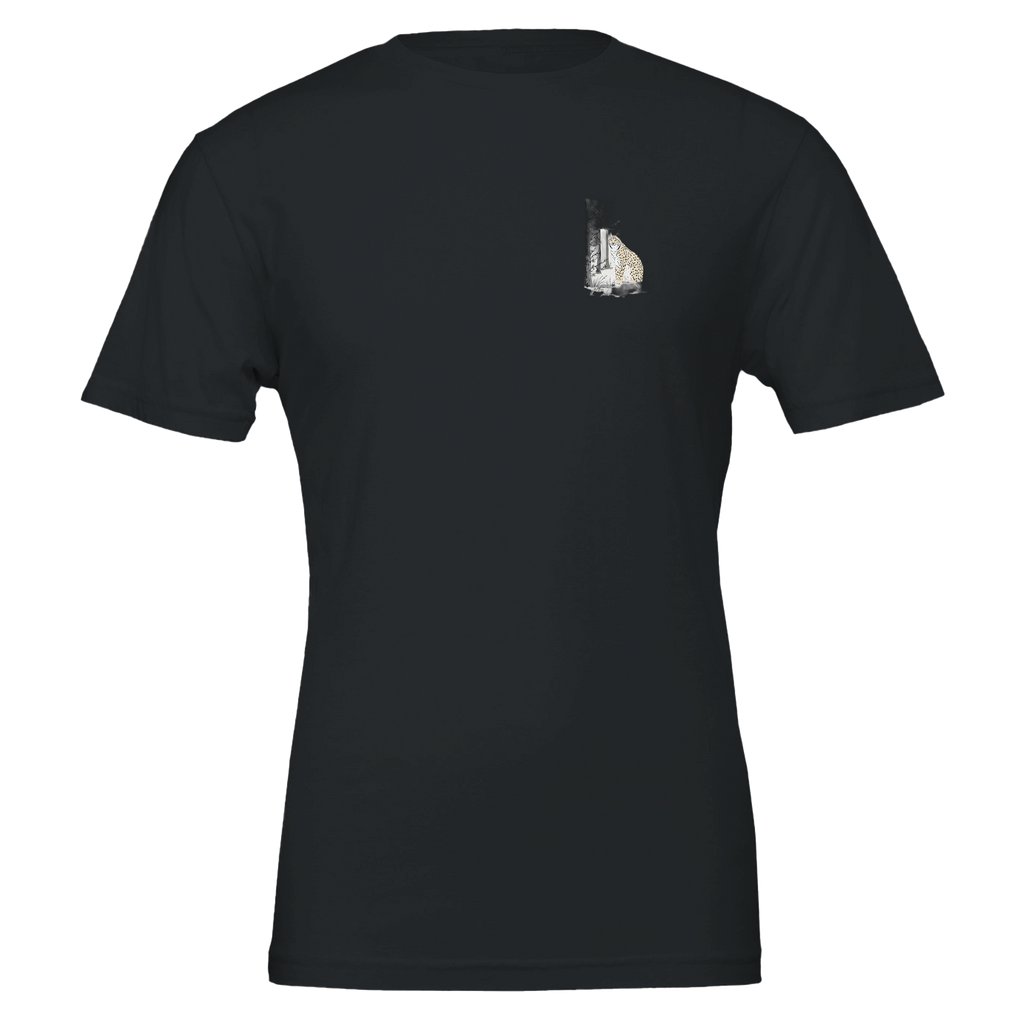 Lynx Scottish Pine Forest Ghost T-Shirt Unisex Cotton Tee UK — T-Shirt | Wild Thread Co UK