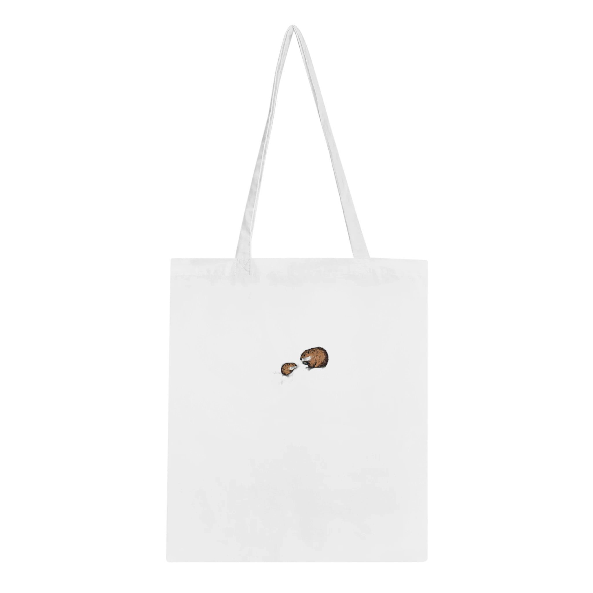 Beaver Rewilding Dam Builder Cotton Shopper UK — Tote Bag | Wild Thread Co UK