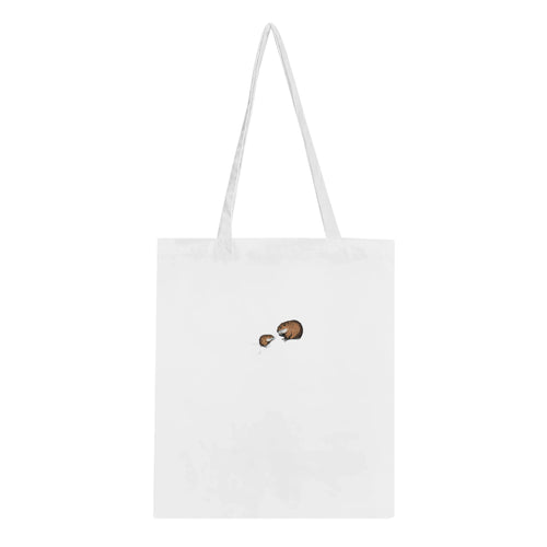 Beaver Rewilding Dam Builder Cotton Shopper UK — Tote Bag | Wild Thread Co UK