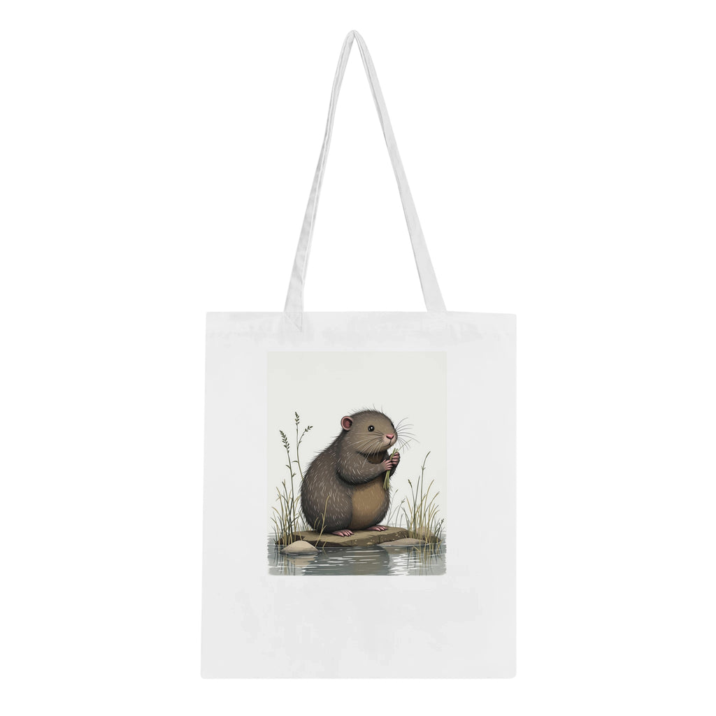 Water Vole Ratty Riverbank Cotton Shopper UK Tote Bag UK Gift — Tote Bag | Wild Thread Co UK
