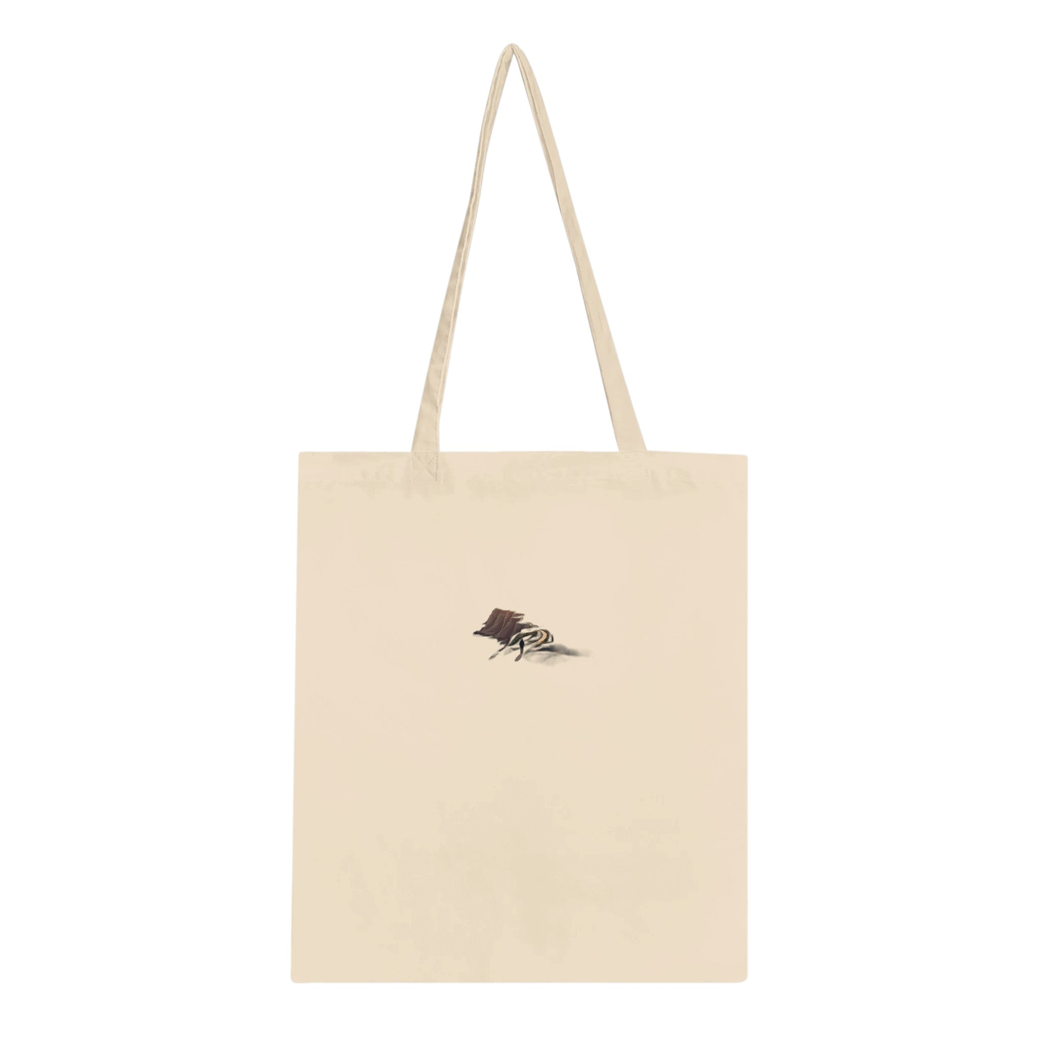 Coastal Path Dawn Solo Walker Cotton Shopper UK Tote Bag — detail view | Wild Thread Co