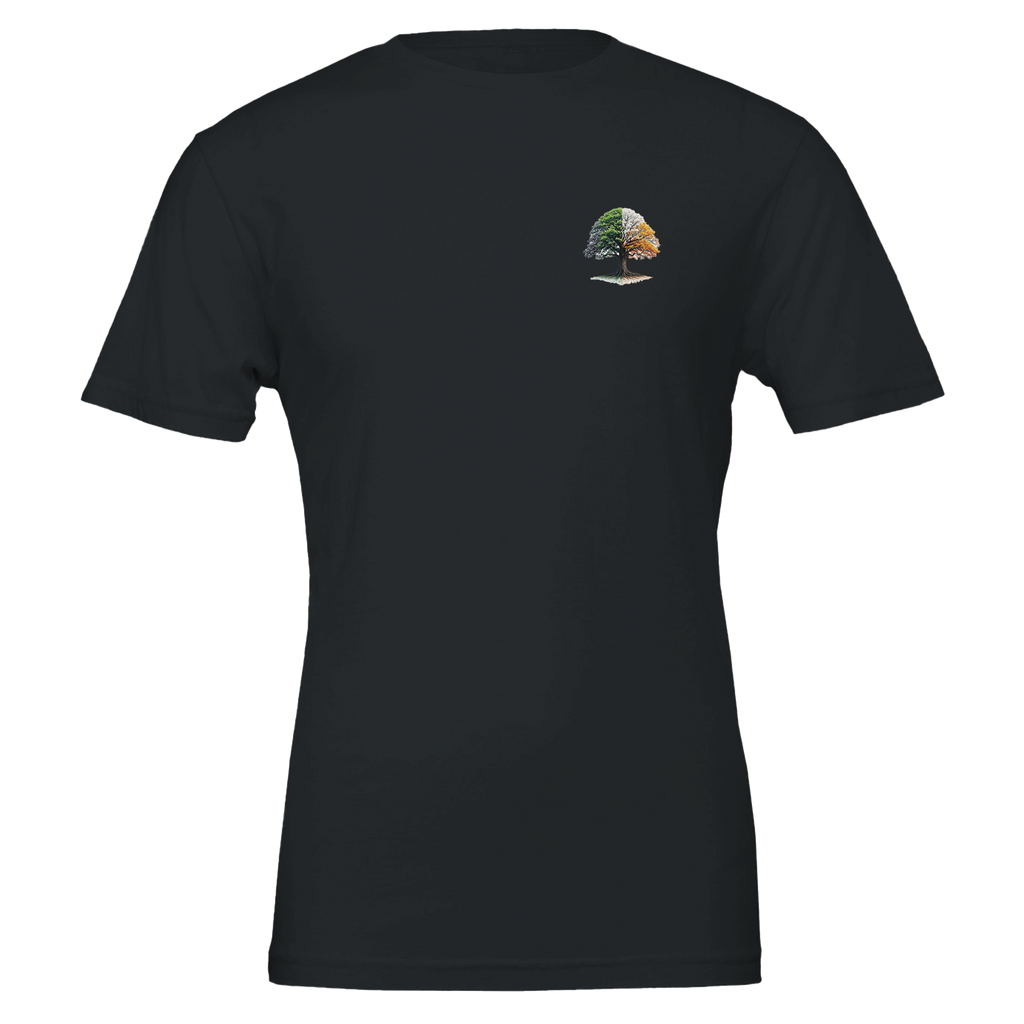 Oak Tree Four Seasons T-Shirt Unisex Cotton Tee UK — T-Shirt | Wild Thread Co UK
