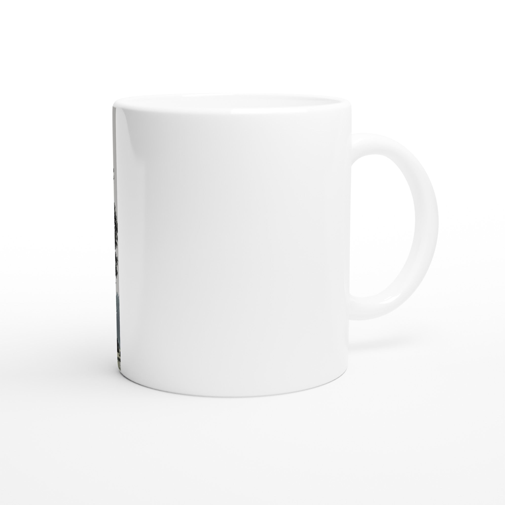 Ancient Yew Churchyard Coffee Tea Ceramic 11oz Mug UK Mug — detail view | Wild Thread Co