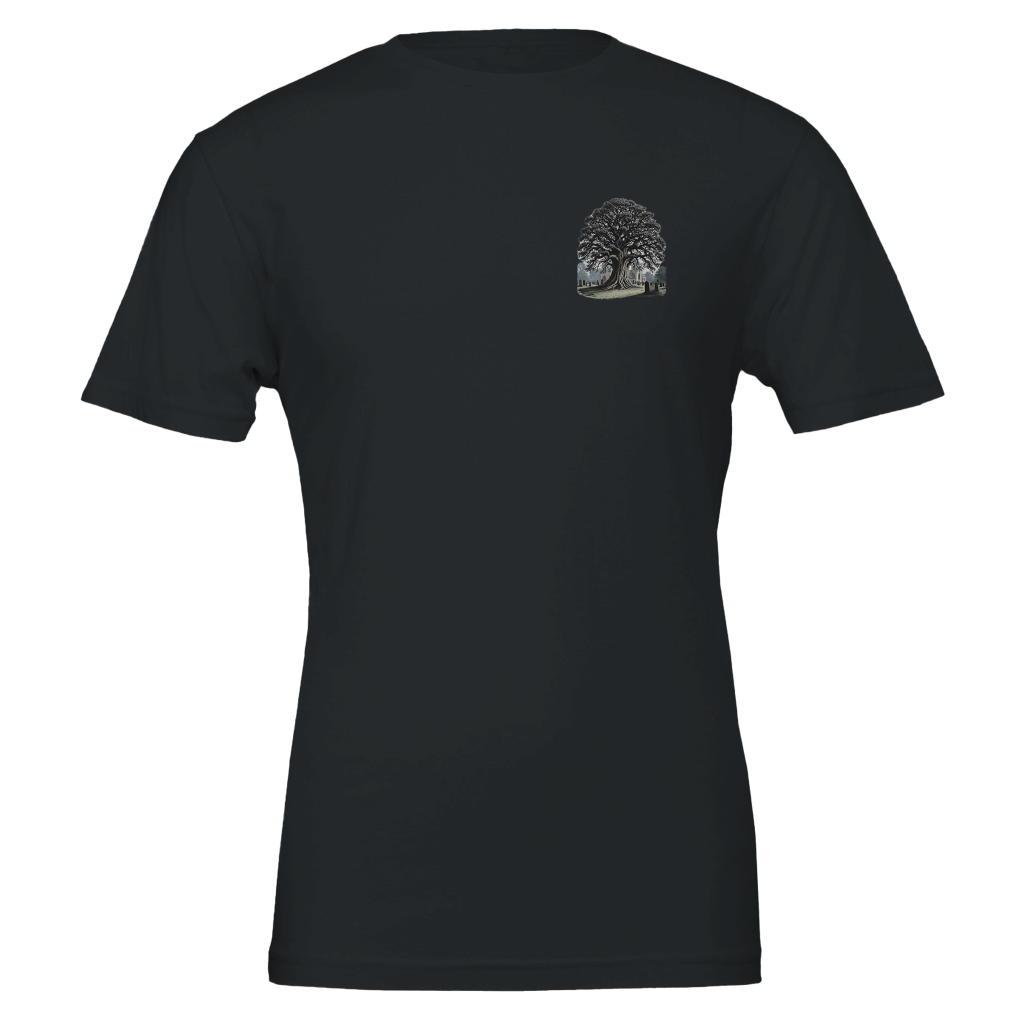 Ancient Yew Churchyard T-Shirt Unisex Cotton Tee UK — T-Shirt | Wild Thread Co UK