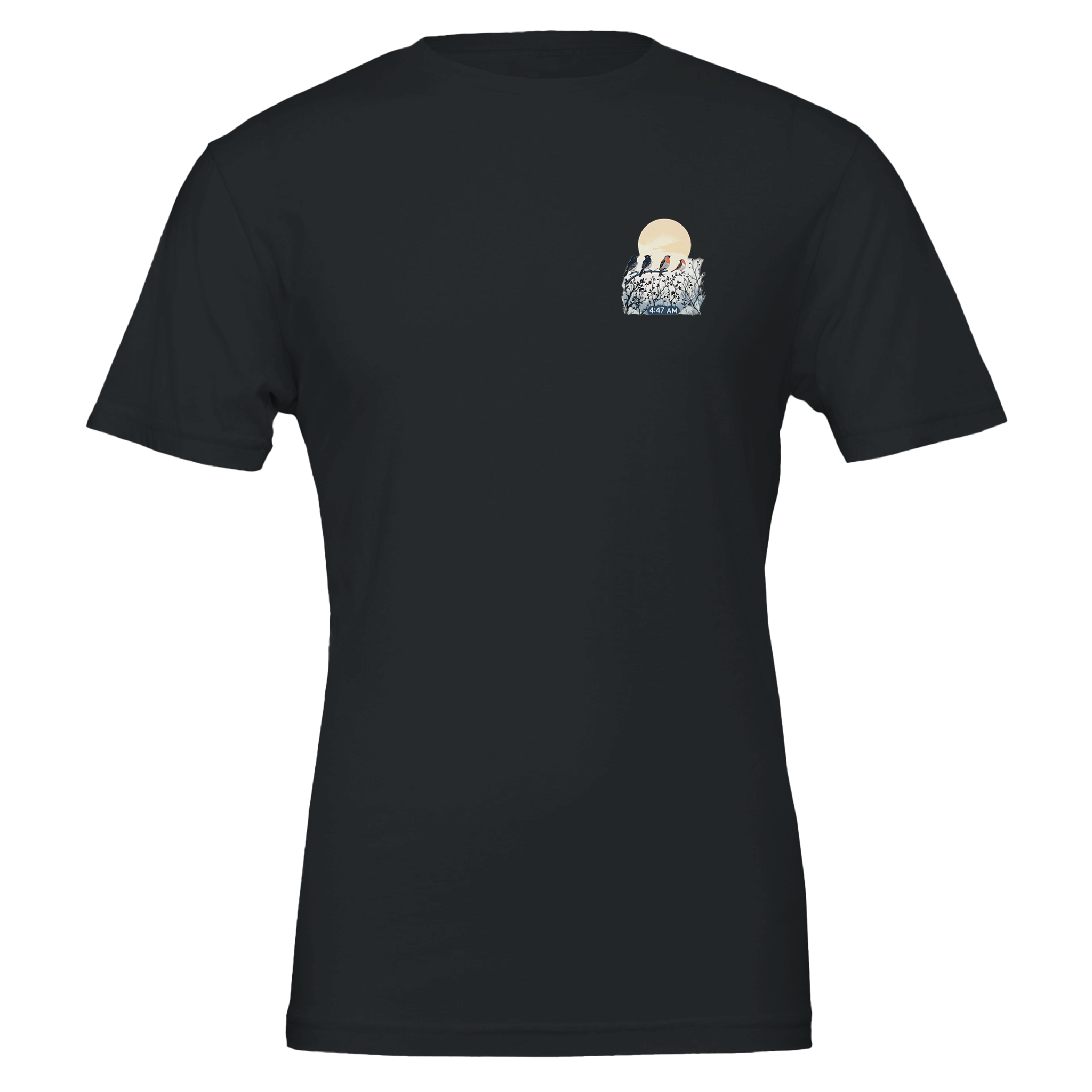 Dawn Chorus Pre-dawn Birds T-Shirt Unisex Cotton Tee UK — T-Shirt | Wild Thread Co UK