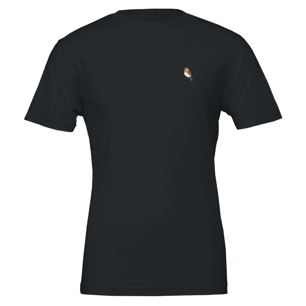 Winter Robin Snow Garden T-Shirt Unisex Cotton Tee UK — T-Shirt | Wild Thread Co UK