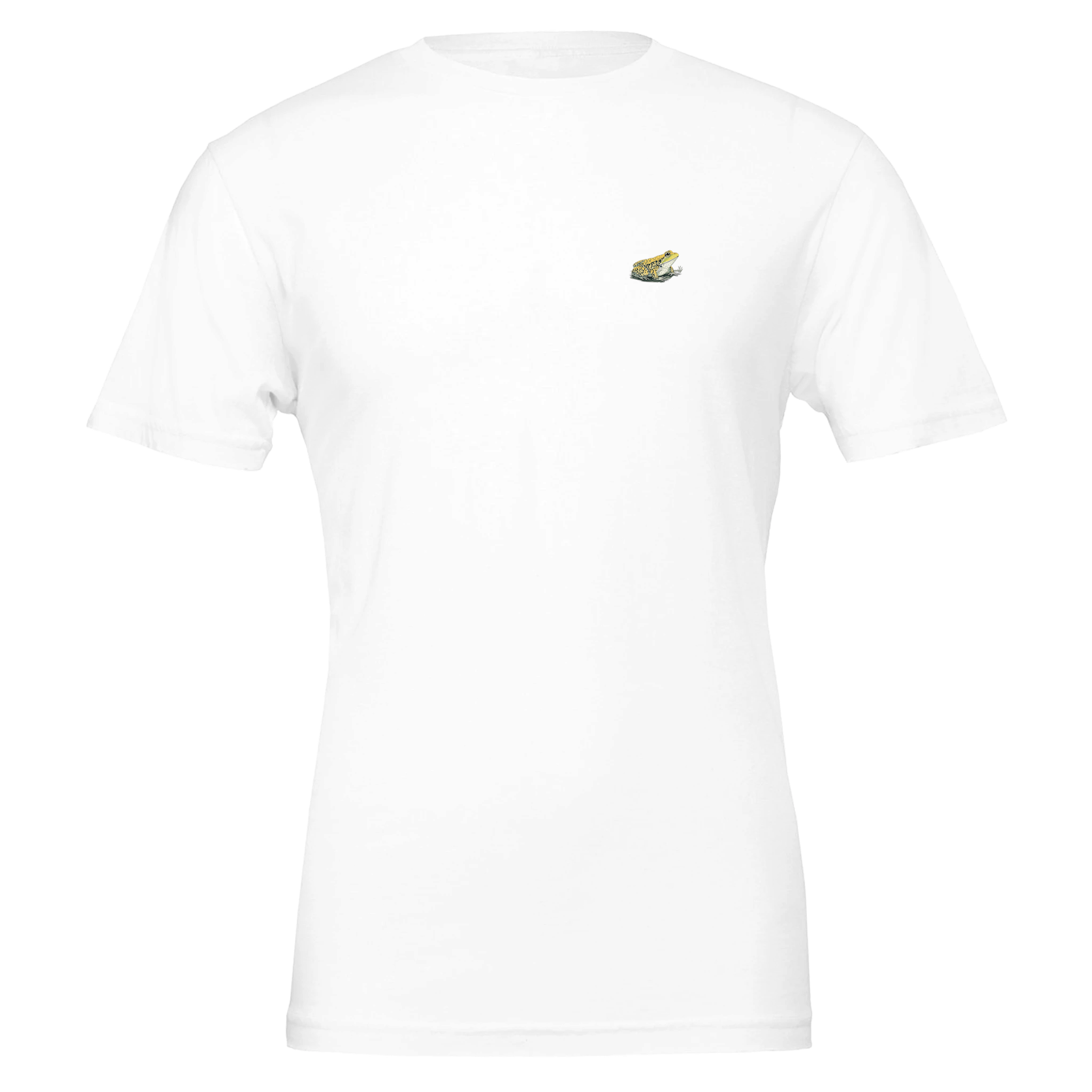 Common Frog Pond Spawn Spring T-Shirt Unisex Cotton Tee UK T-Shirt — detail view | Wild Thread Co
