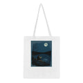 Night Fishing Lantern River Patience Tote Bag Cotton Shopper UK — Tote Bag | Wild Thread Co UK