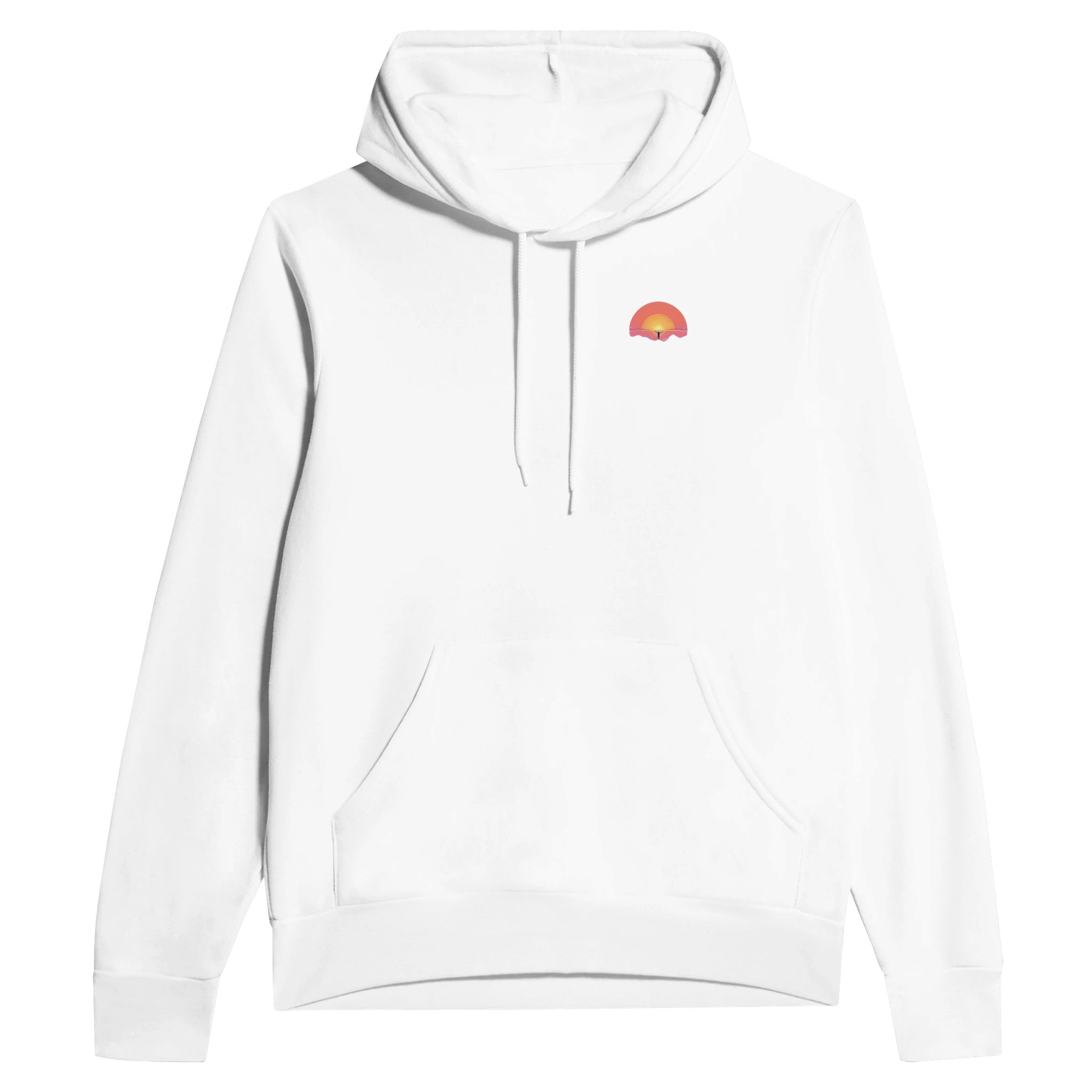 Alpenglow Sunrise Mountain First Light Hoodie Pullover Unisex Cotton — Hoodie | Wild Thread Co UK