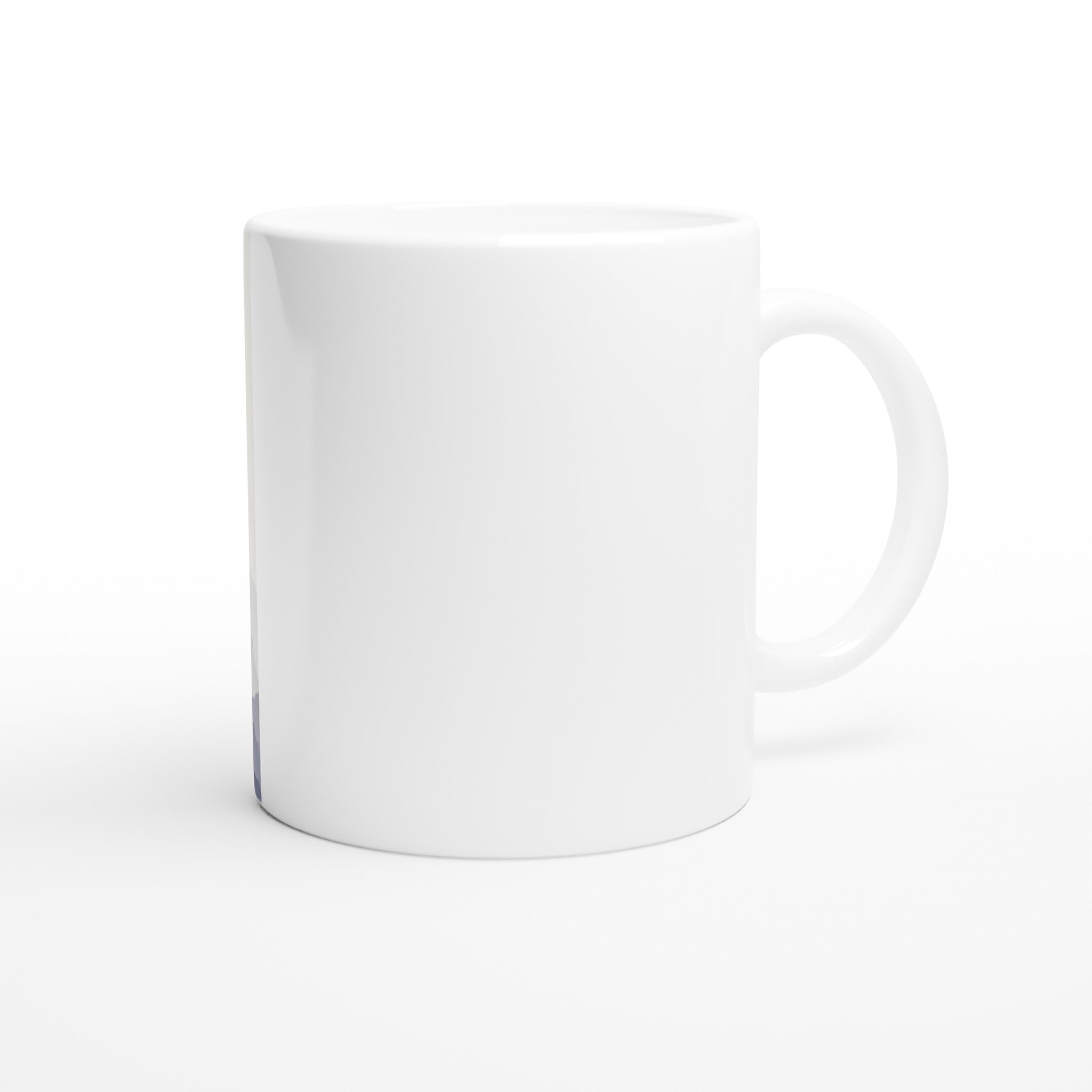 Alpenglow Sunrise Mountain First Light Coffee Tea Ceramic 11oz UK Mug — detail view | Wild Thread Co