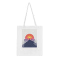 Alpenglow Sunrise Mountain First Light Cotton Shopper UK — Tote Bag | Wild Thread Co UK