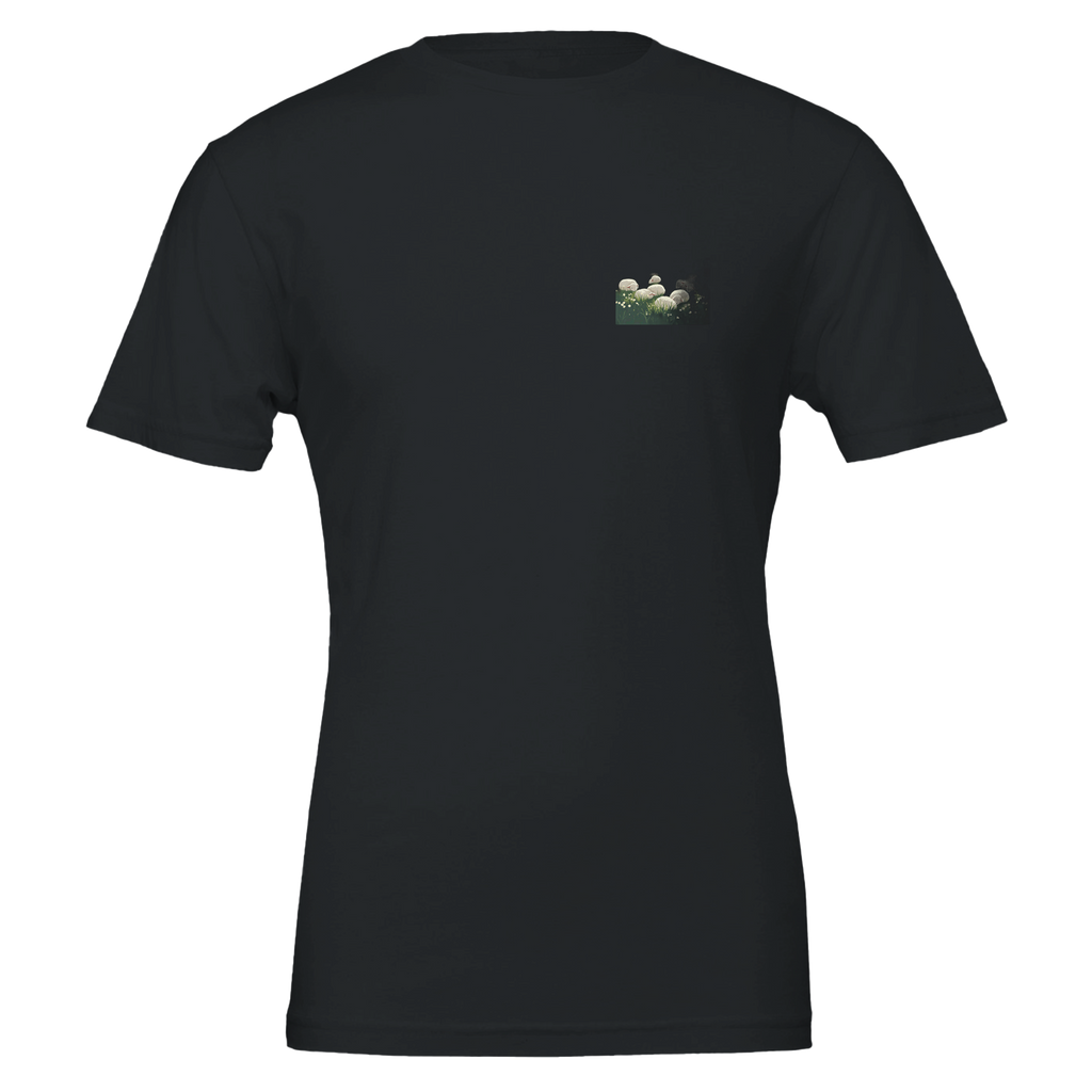 Spring Lambs Field Morning T-Shirt Unisex Cotton Tee UK T-Shirt — detail view | Wild Thread Co