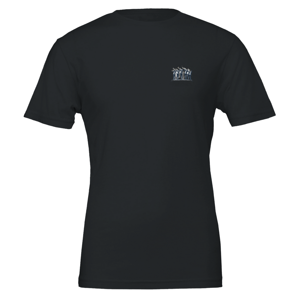 Northern Brass Band Bandstand T-Shirt Unisex Cotton Tee UK T-Shirt — detail view | Wild Thread Co